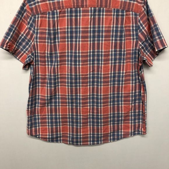 Lucky Brand Men Short Sleeve Cotton Button Shirt Top Size Extra Large M107 -17 - Picture 16 of 16